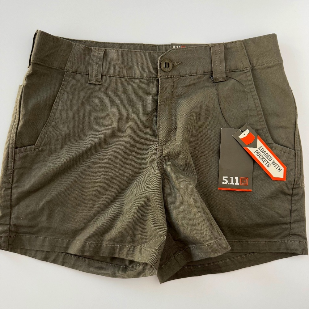 NWT 5.11 Tactical Nell Short Ranger Green size 2 - Picture 2 of 9